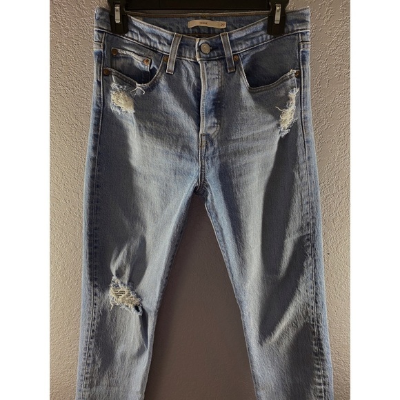 Levi’s Wedgie Fit Straight Leg High Waisted Jeans - Picture 6 of 14